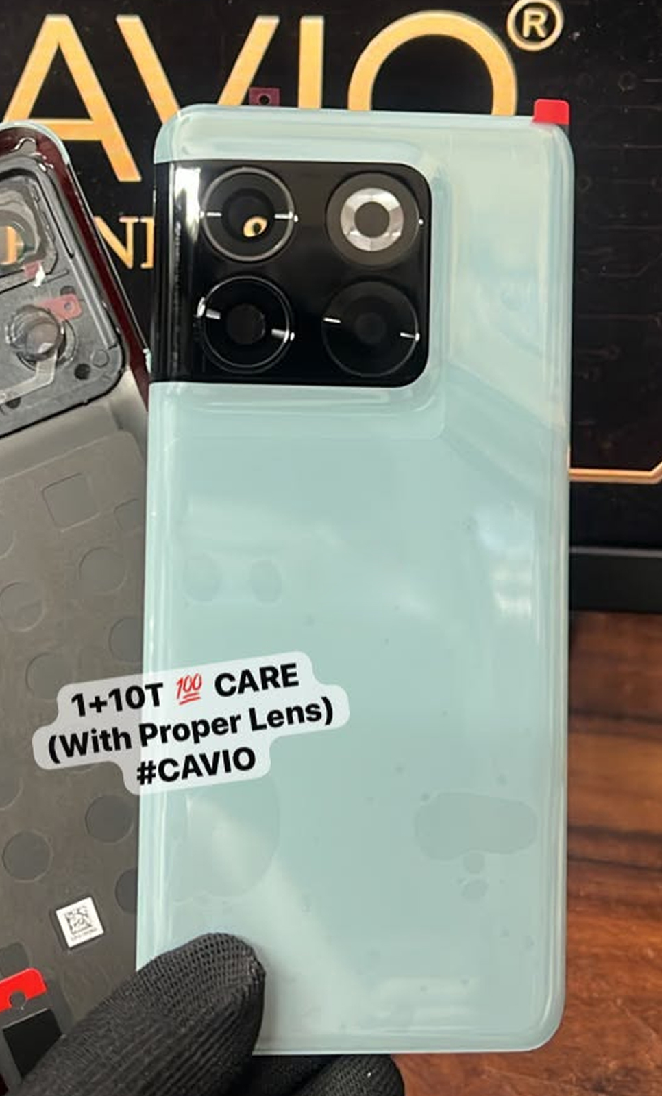 Orignal Back Panel With Lens & Gasekit