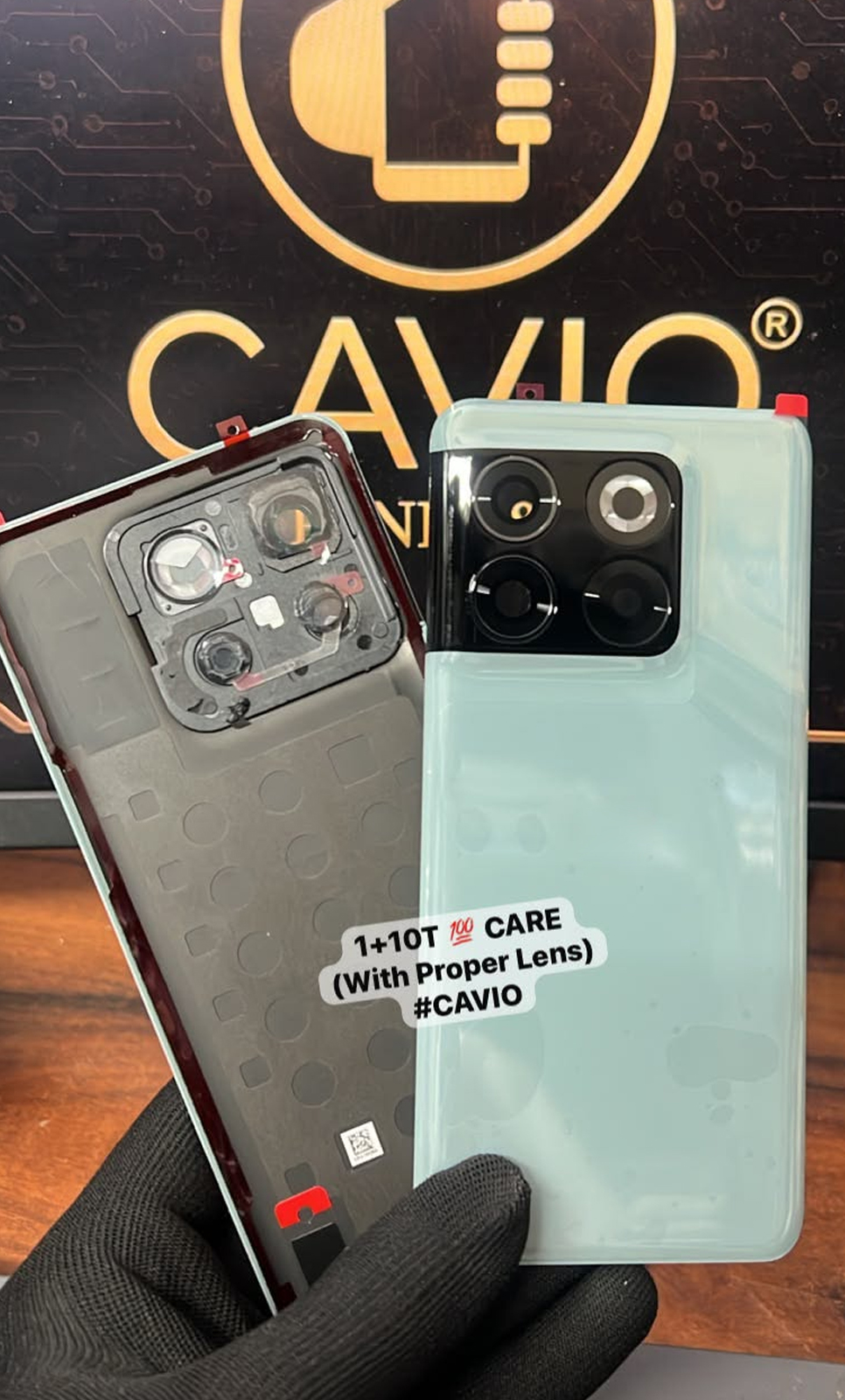 Orignal Back Panel With Lens & Gasekit