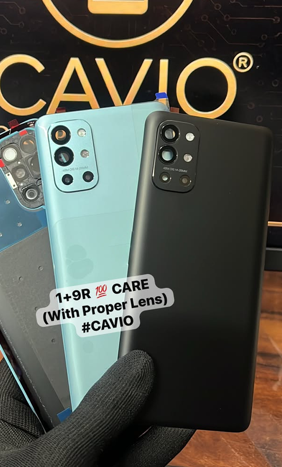 Orignal Back Panel With Lens & Gasekit