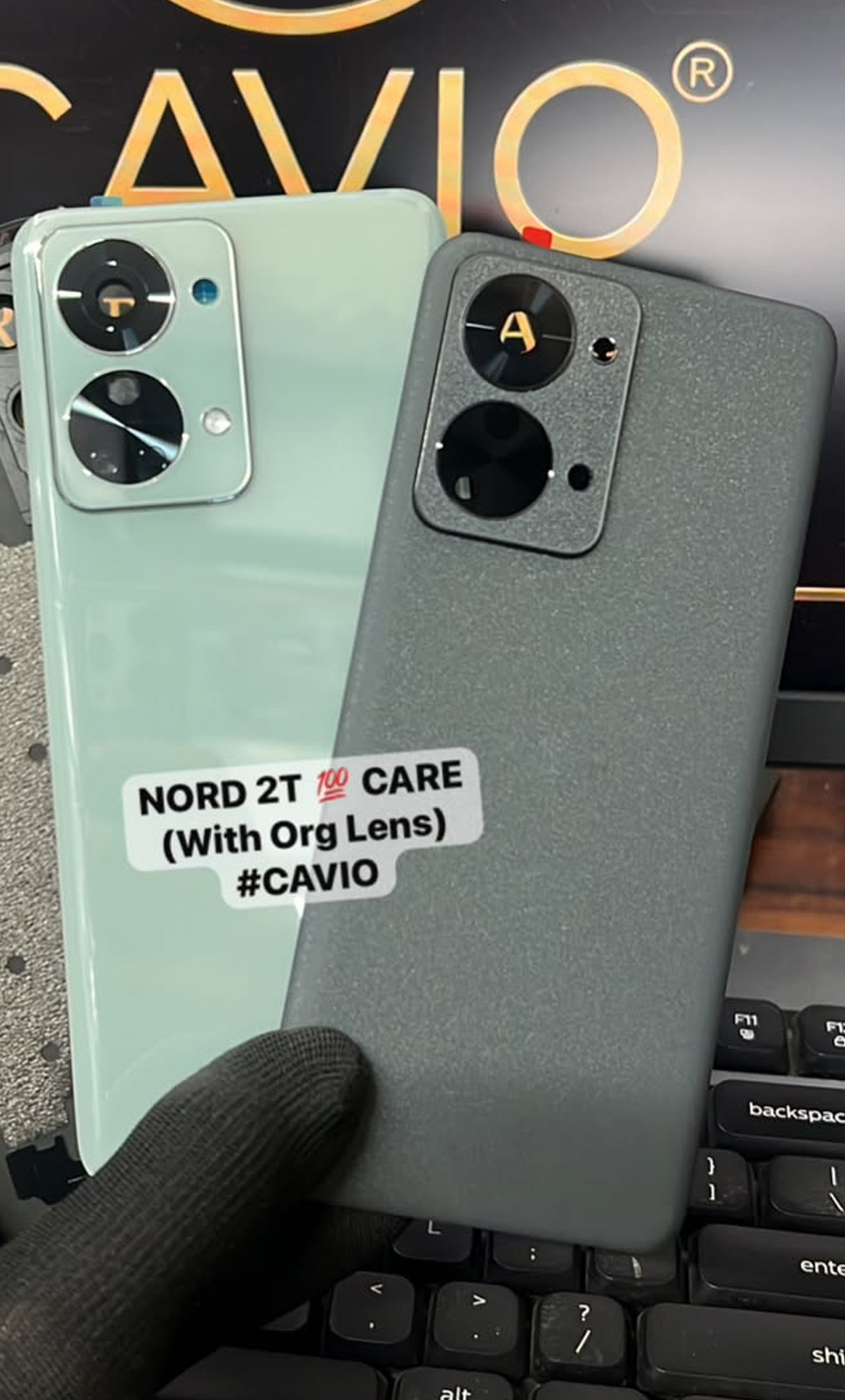 Orignal Back Panel With Lens & Gasekit