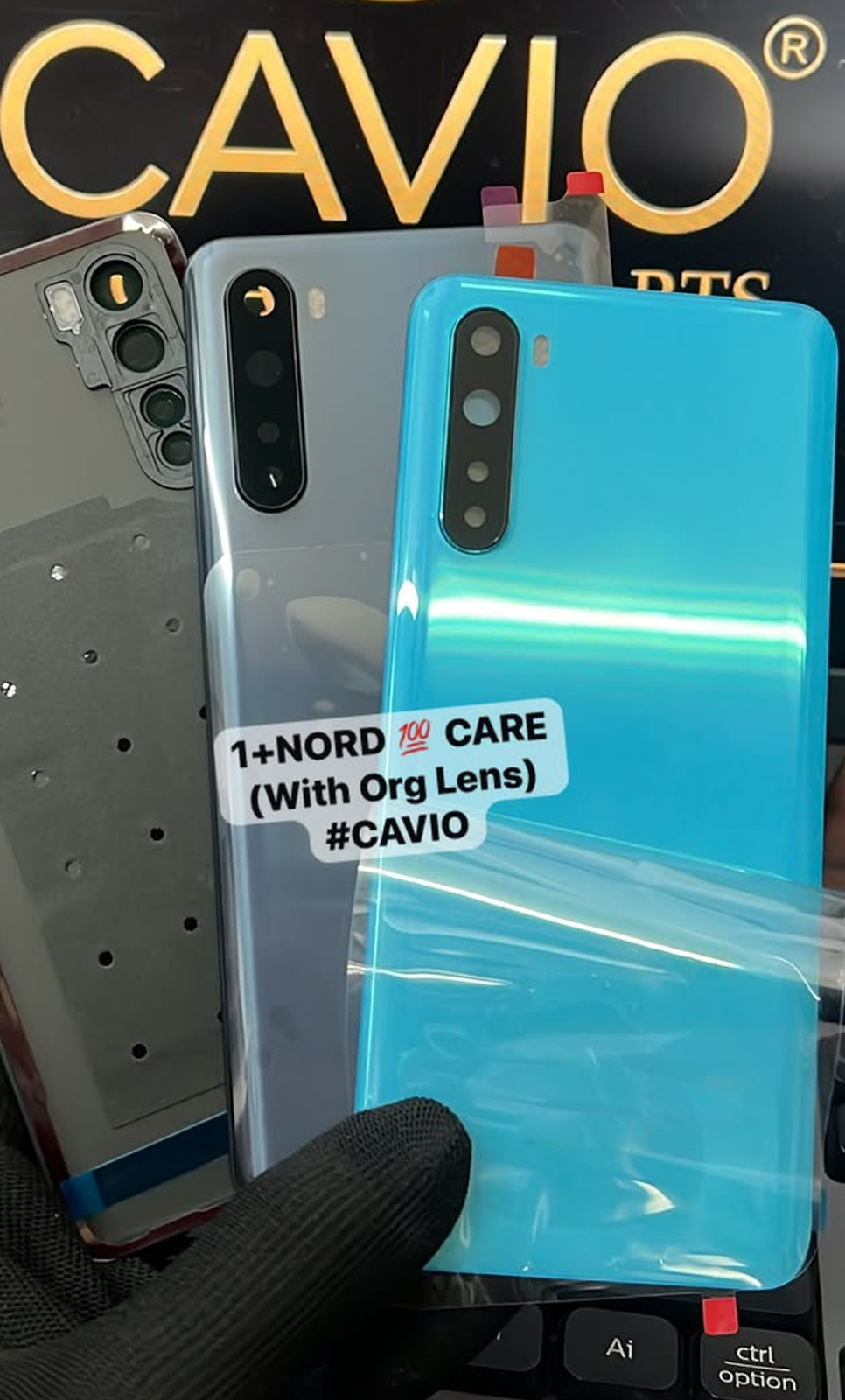 Orignal Back Panel With Lens & Gasekit