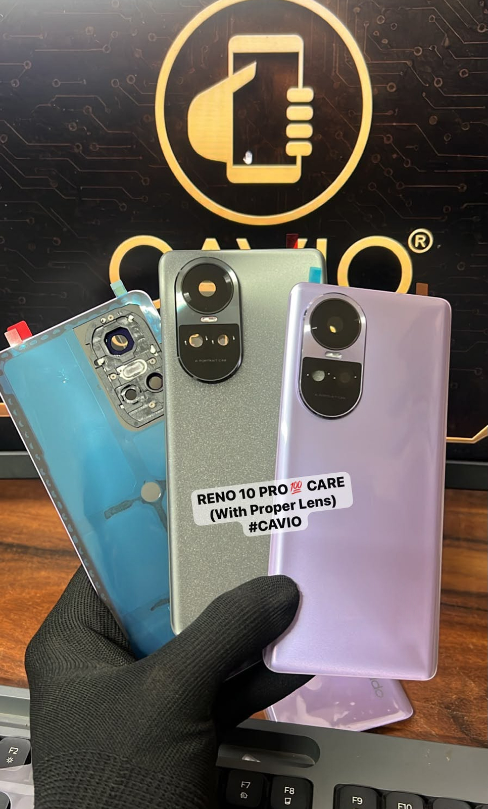 Orignal Back Panel With Lens & Gasekit